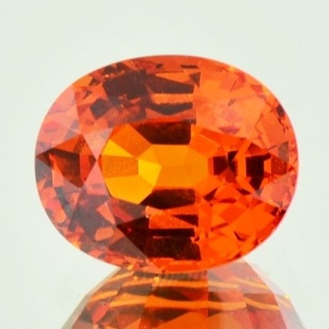 Mandarin-Granat oval orange 4,91 ct Mandarin-Granat oval orange 4,91 ct
